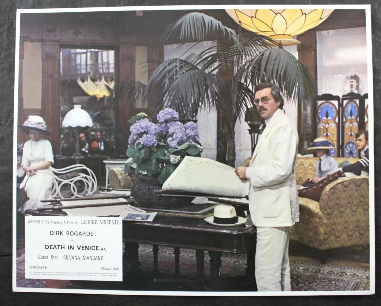 1971 DEATH IN VENICE, SET of 8 LOBBY CARDS, WARNER BROS, DIRK BOGARDE, PHOTOS, изображение 4