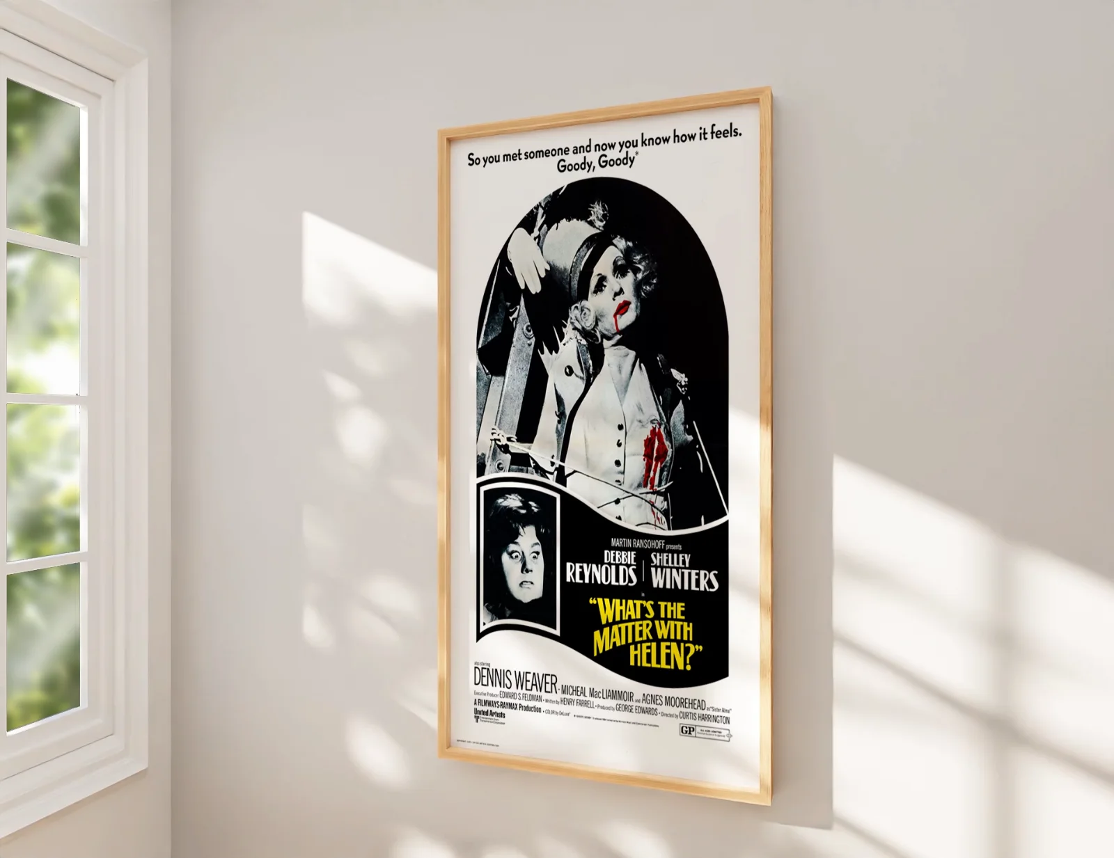 What's the Matter with Helen? - 1971 Horror Restored 27.2" x 41" US One Sheet, изображение 2