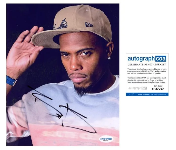 B.o.B — B.o.B "Airplanes" Rapper AUTOGRAPH Signed Autographed 8x10 Photo ACOA