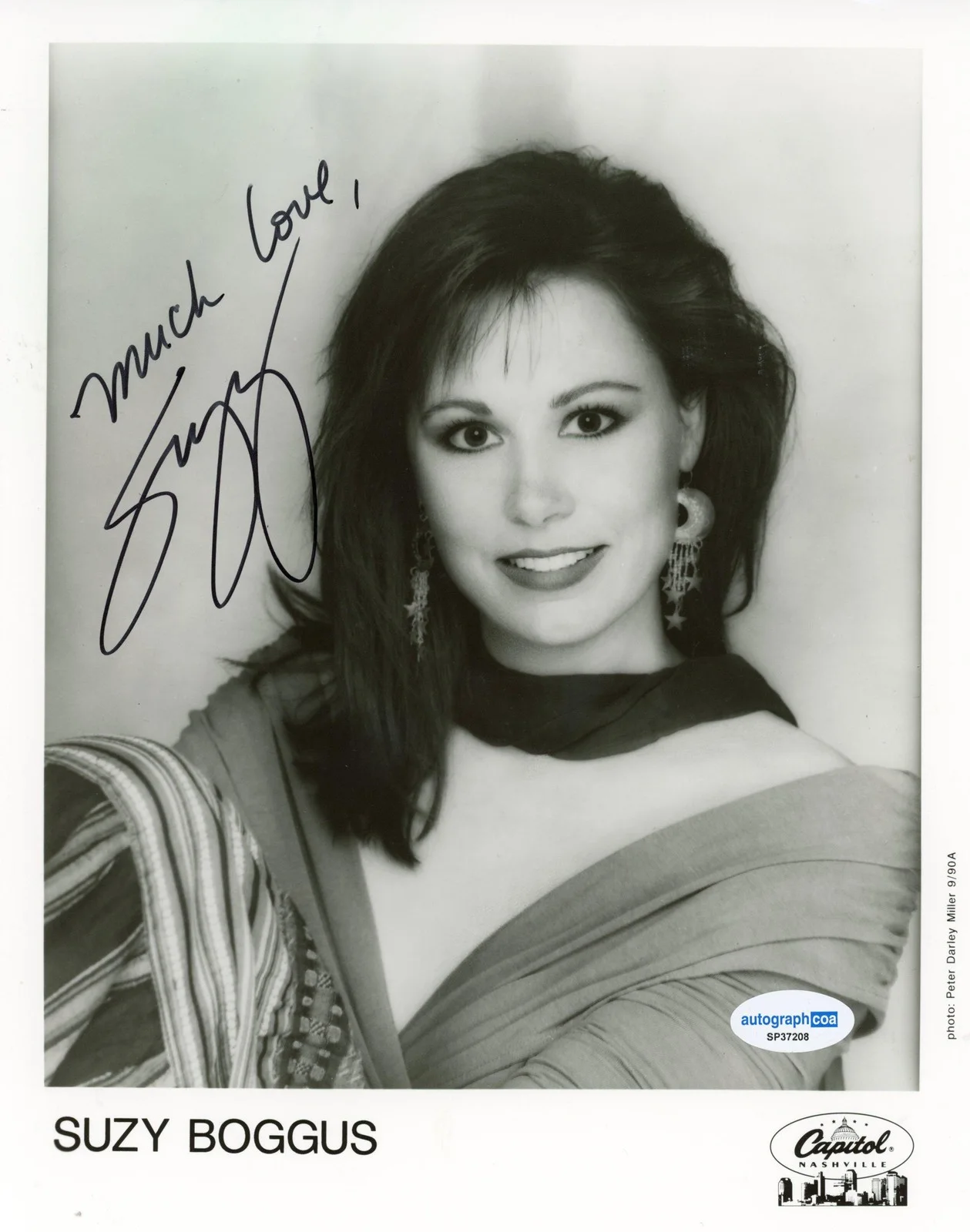 Suzy Bogguss — Suzy Bogguss "Voices in the Wind" Country Singer AUTOGRAPH Signed 8x10 Photo B, изображение 2