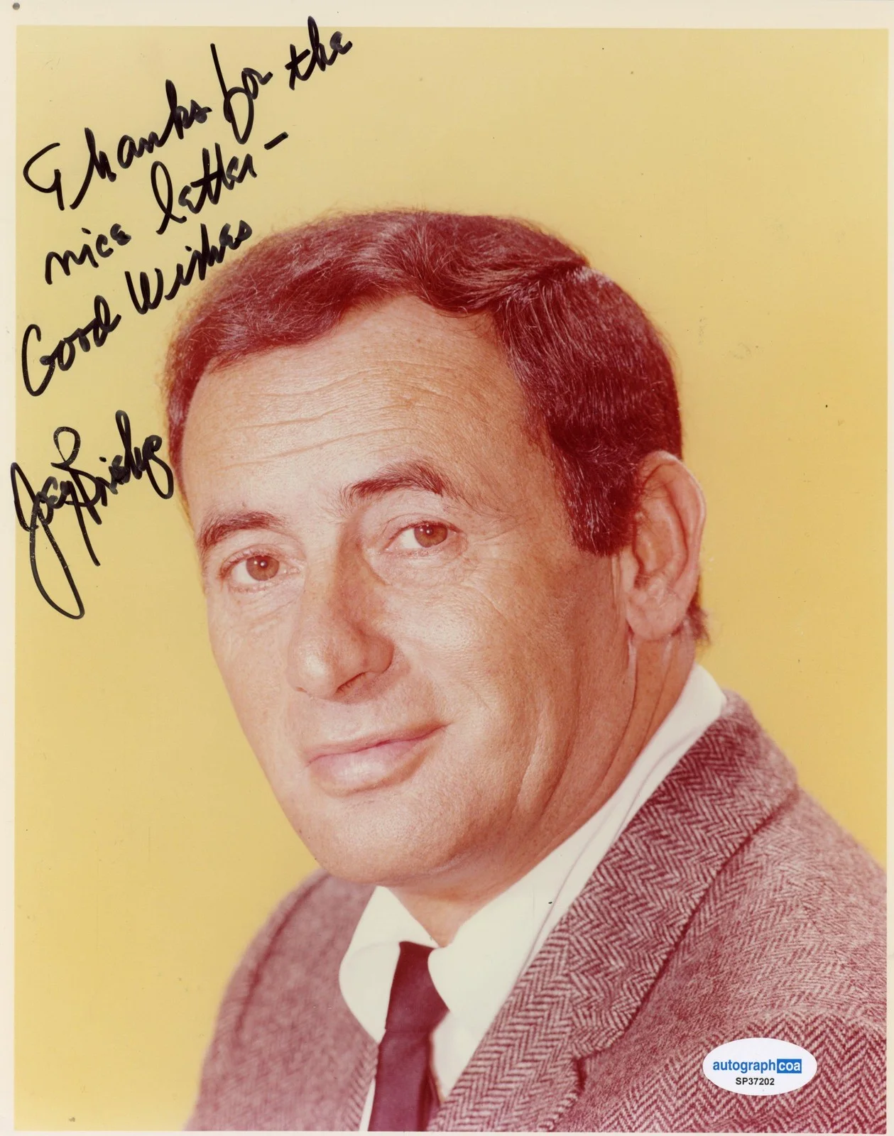 Joey Bishop — Joey Bishop "The Rat Pack" AUTOGRAPH Signed Autographed 8x10 Photo ACOA, изображение 2