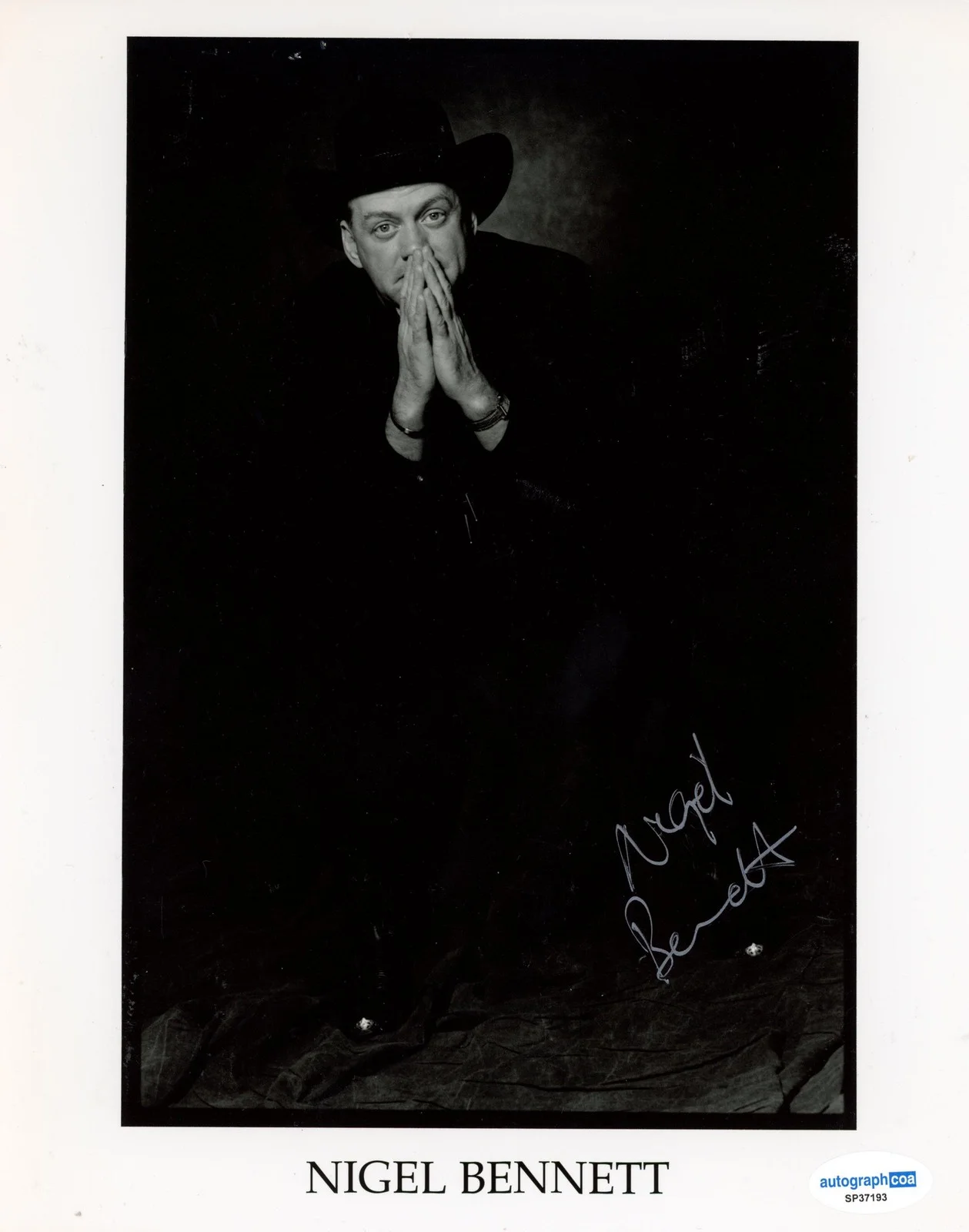 Nigel Bennett — Nigel Bennett "Forever Knight" AUTOGRAPH Signed Autographed 8x10 Photo ACOA, image 2