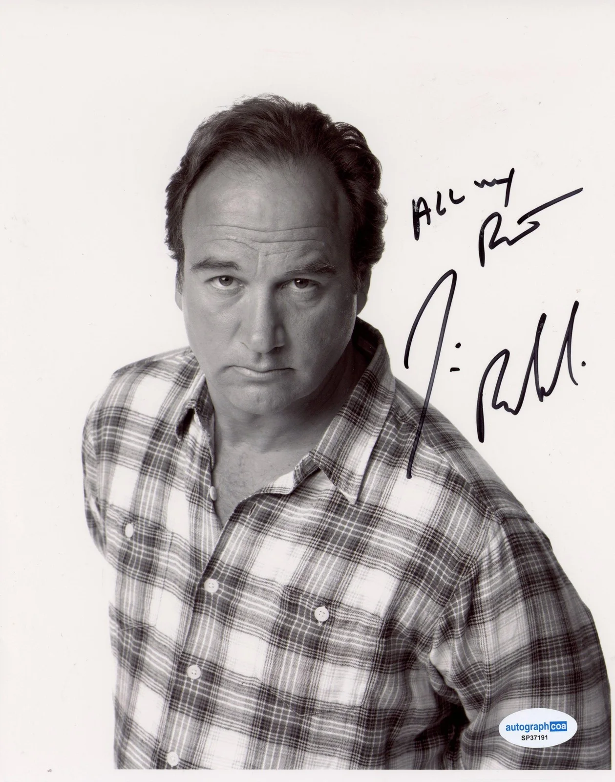 Jim Belushi — Jim Belushi "According to Jim" AUTOGRAPH Signed Jim Autographed 8x10 Photo ACOA, изображение 2