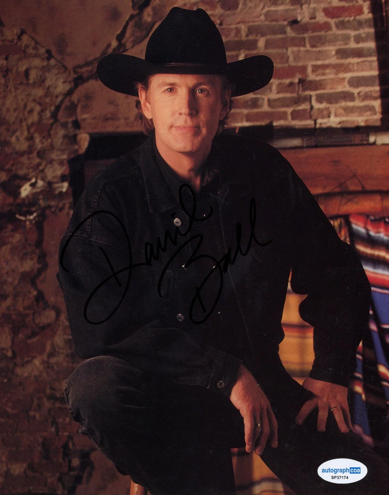David Ball — David Ball "Thinkin' Problem" Country Singer AUTOGRAPH Signed 8x10 Photo ACOA, image 2
