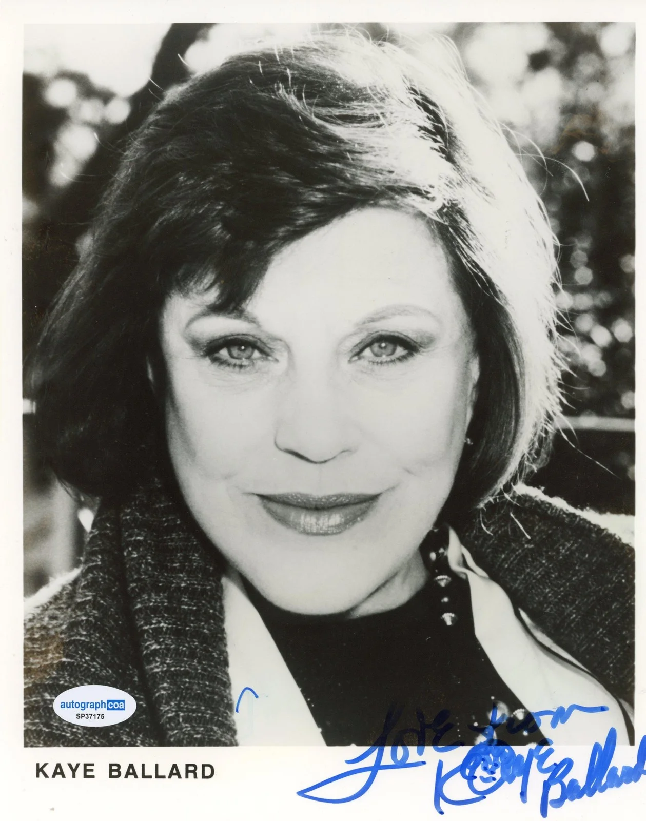 Kaye Ballard — Kaye Ballard "The Mothers-in-Law" AUTOGRAPH Signed Autographed 8x10 Photo ACOA, изображение 2
