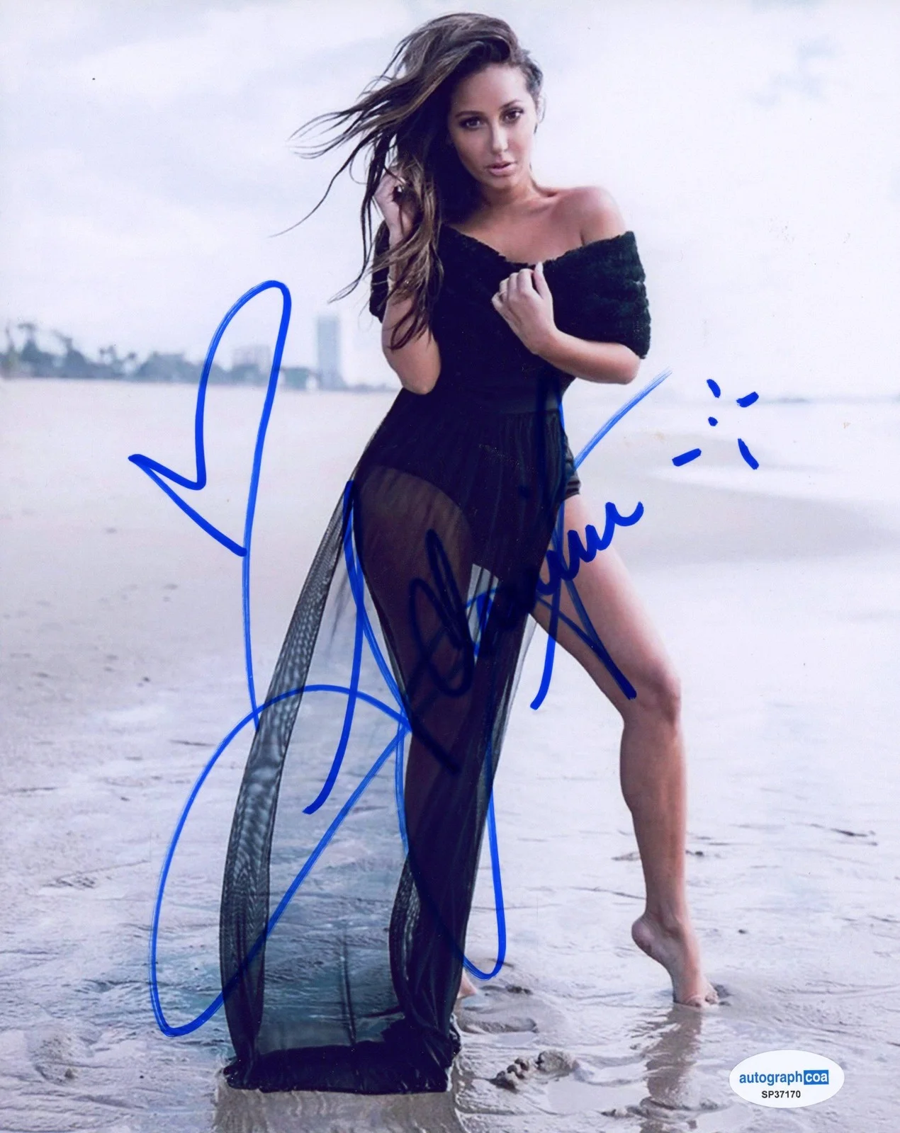 Adrienne Bailon — Adrienne Bailon Houghton "The Cheetah Girls" AUTOGRAPH Signed 8x10 Photo E ACOA, изображение 2