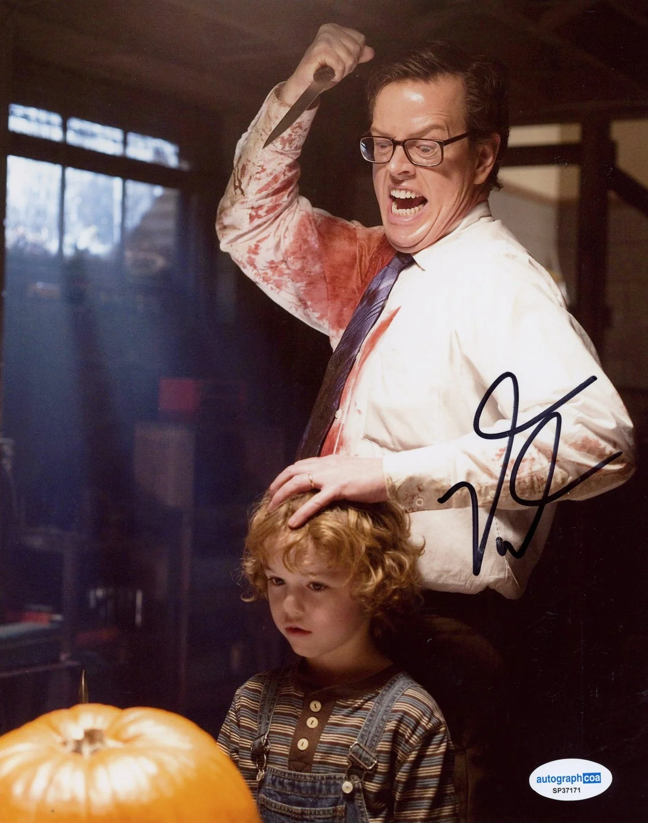 Dylan Baker — Dylan Baker "Trick 'r Treat" AUTOGRAPH Signed 'Steven' 8x10 Photo ACOA, изображение 2