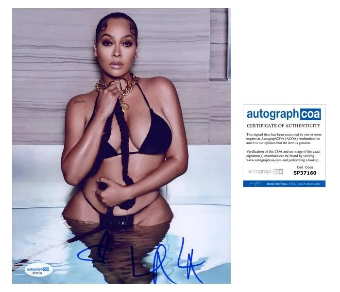 La La Anthony — La La Anthony "Power" AUTOGRAPH Signed Autographed 8x10 Photo C ACOA