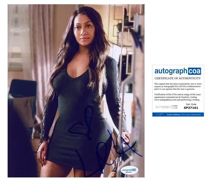 La La Anthony — La La Anthony "Power" AUTOGRAPH Signed 'Lakeisha Grant' 8x10 Photo ACOA