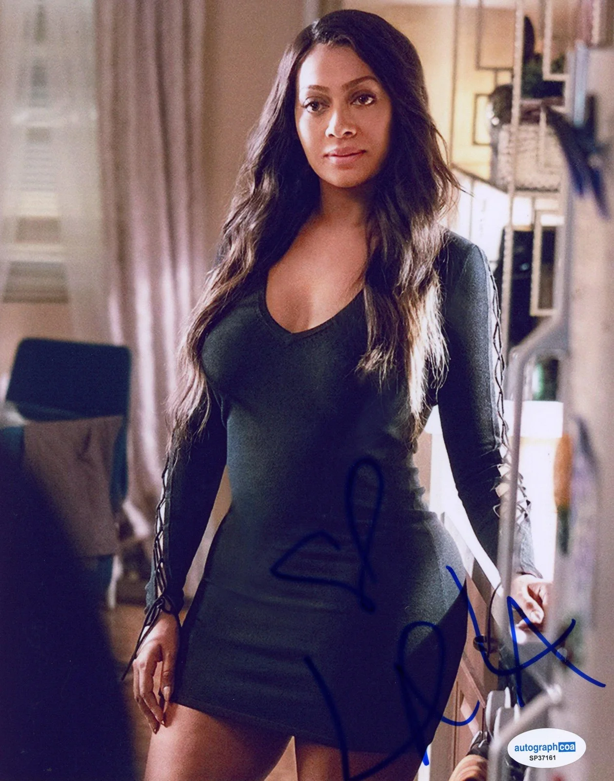 La La Anthony — La La Anthony "Power" AUTOGRAPH Signed 'Lakeisha Grant' 8x10 Photo ACOA, image 2