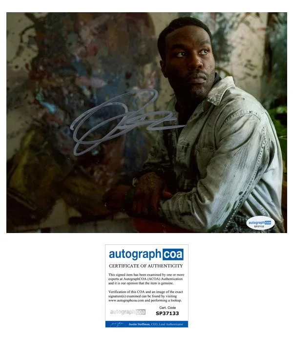 Yahya Abdul-Mateen II — Yahya Abdul-Mateen II "Candyman" AUTOGRAPH Signed 'Anthony McCoy' 8x10 Photo D