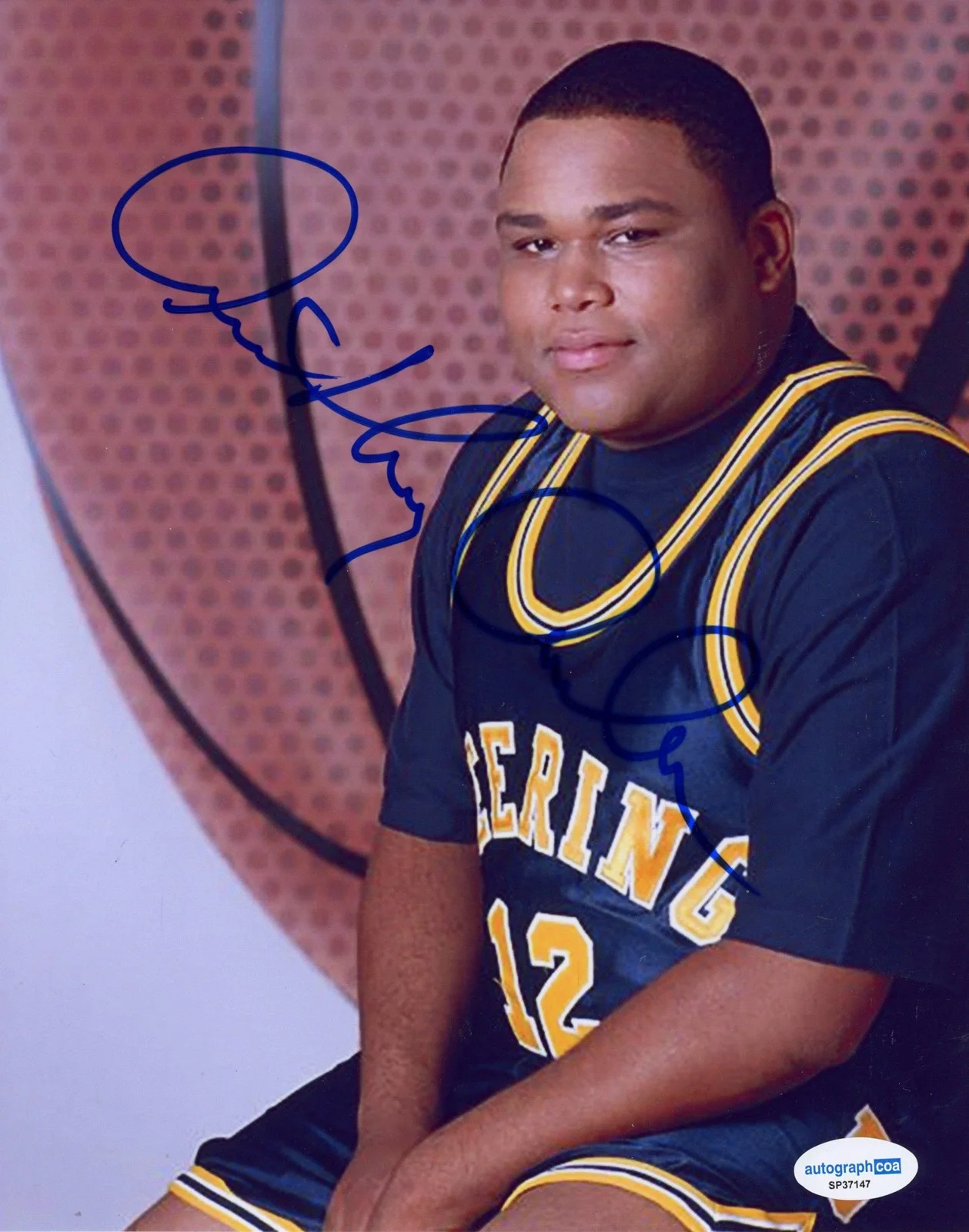 Anthony Anderson — Anthony Anderson "Hang Time" AUTOGRAPH Signed 'Teddy Brodis' 8x10 Photo ACOA, изображение 2