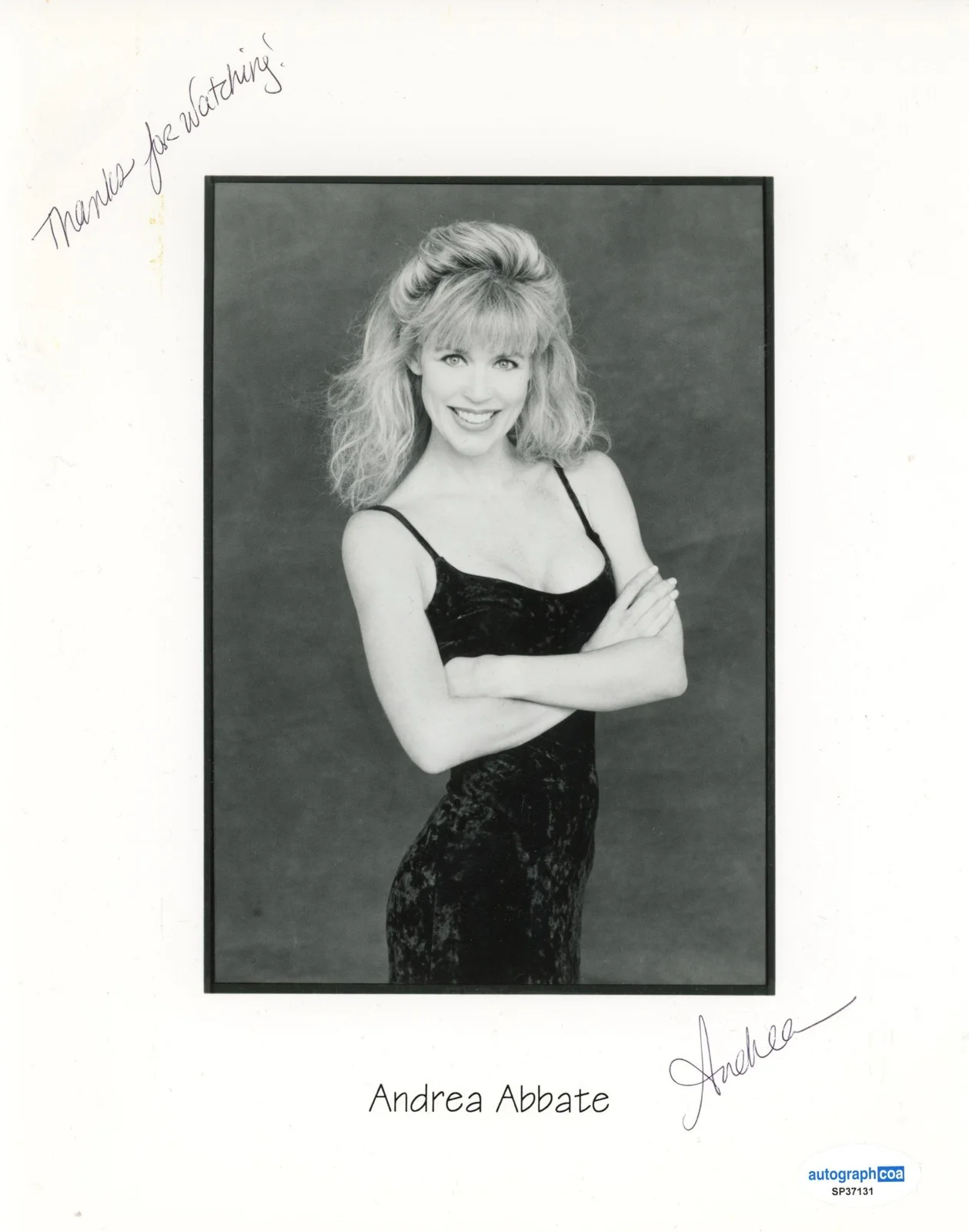 Andrea Abbate — Andrea Abbate "Full House" AUTOGRAPH Signed Autographed 8x10 Photo ACOA, изображение 2