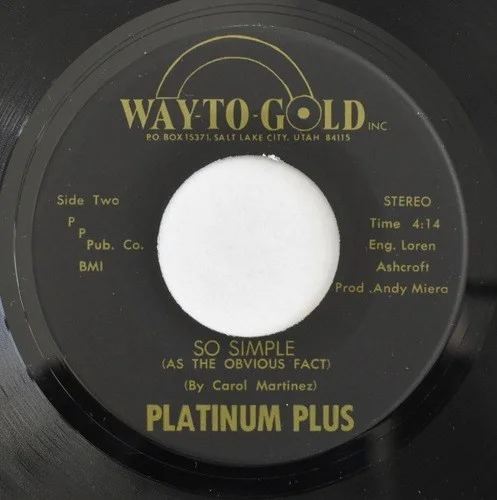 Platinum Plus - Why Must We Part / So Simple, image 2