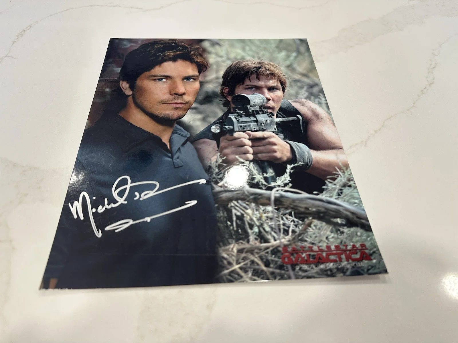 Michael Trucco (Samuel Anders) Autographed Battlestar Galactica 8x10 Photo, image 3