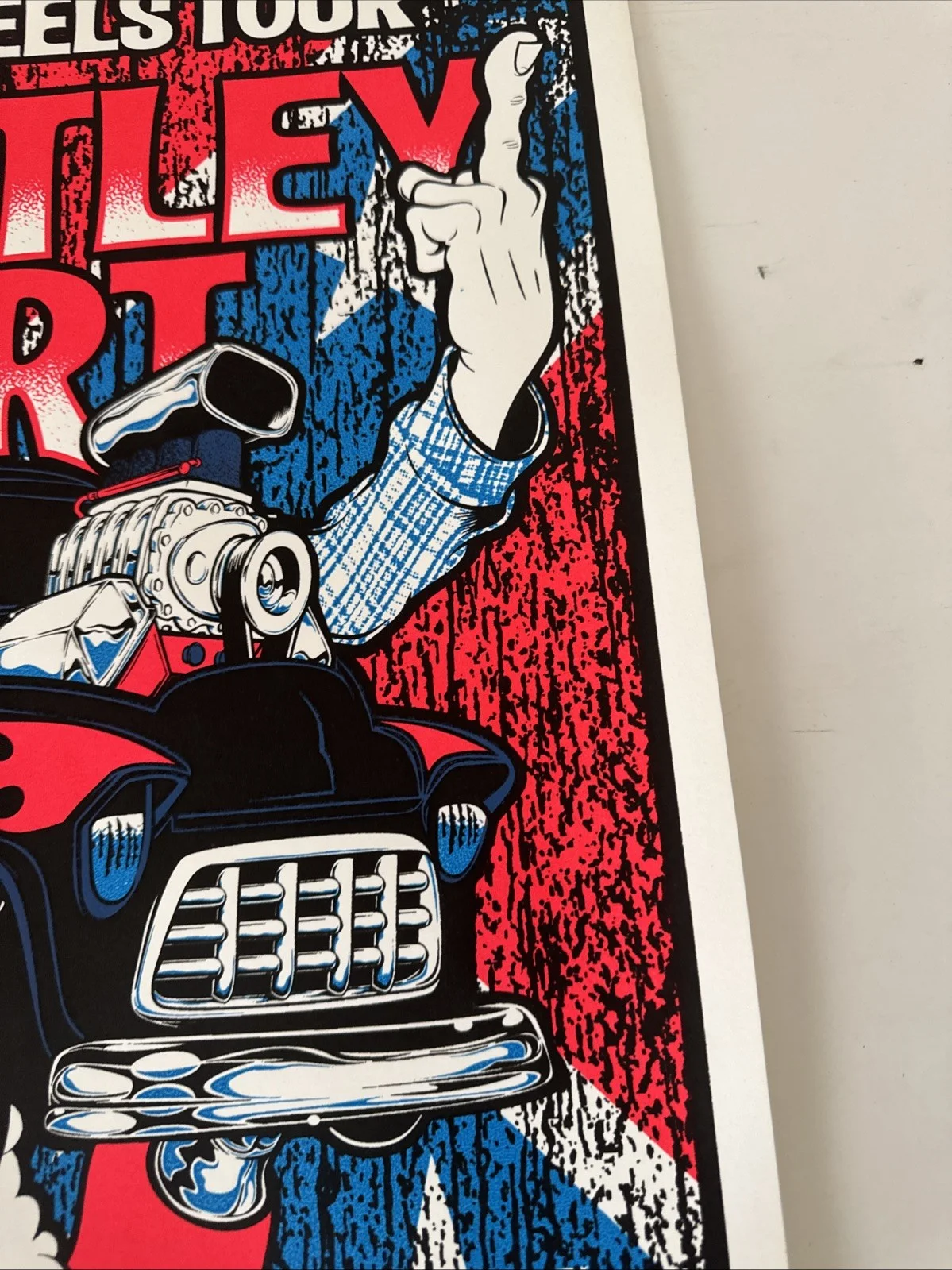 2012 Brantley Gilbert Tour Poster Bmo Harris Bank Center Rockford IL Martin, изображение 5