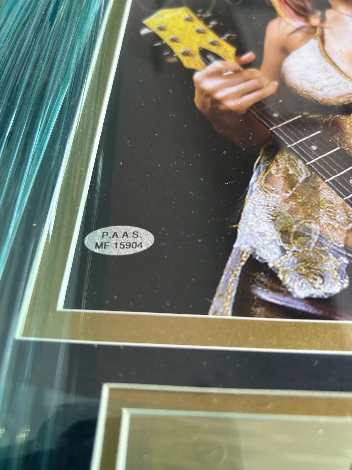 Goldy Locks — Goldy Locks Signed Picture, image 2