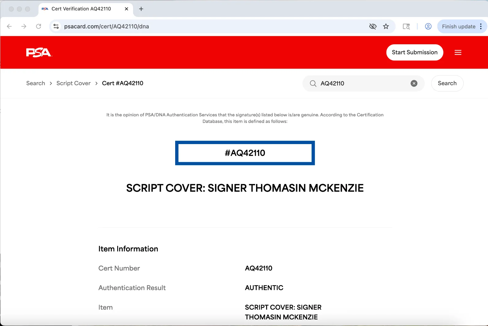 Thomasin McKenzie — Thomasin McKenzie signed The Power of the Dog script full 107 pages PSA DNA, изображение 3