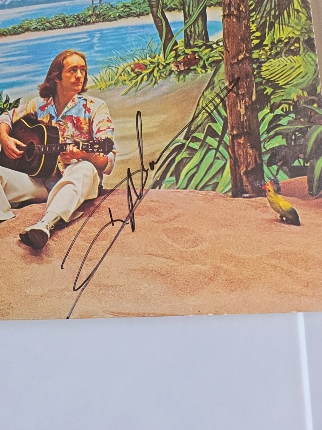 Dave Mason HAND Signed "Split Coconut" Record GF LP Autographed OG INN VINYL VG, image 3