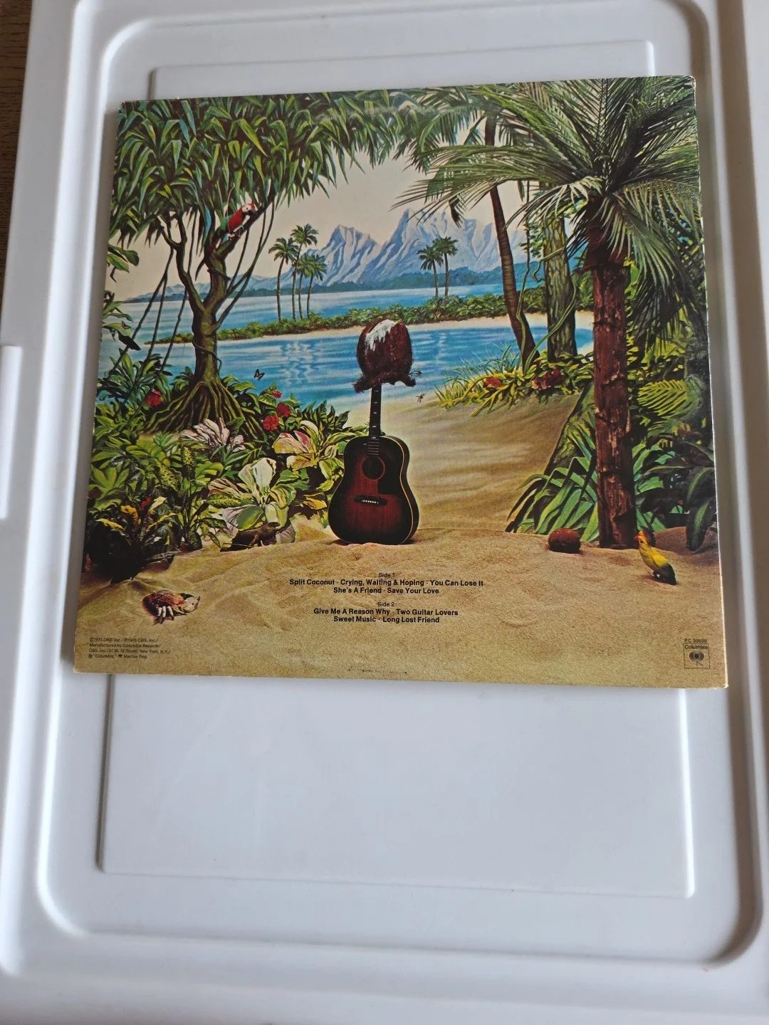 Dave Mason HAND Signed "Split Coconut" Record GF LP Autographed OG INN VINYL VG, image 4