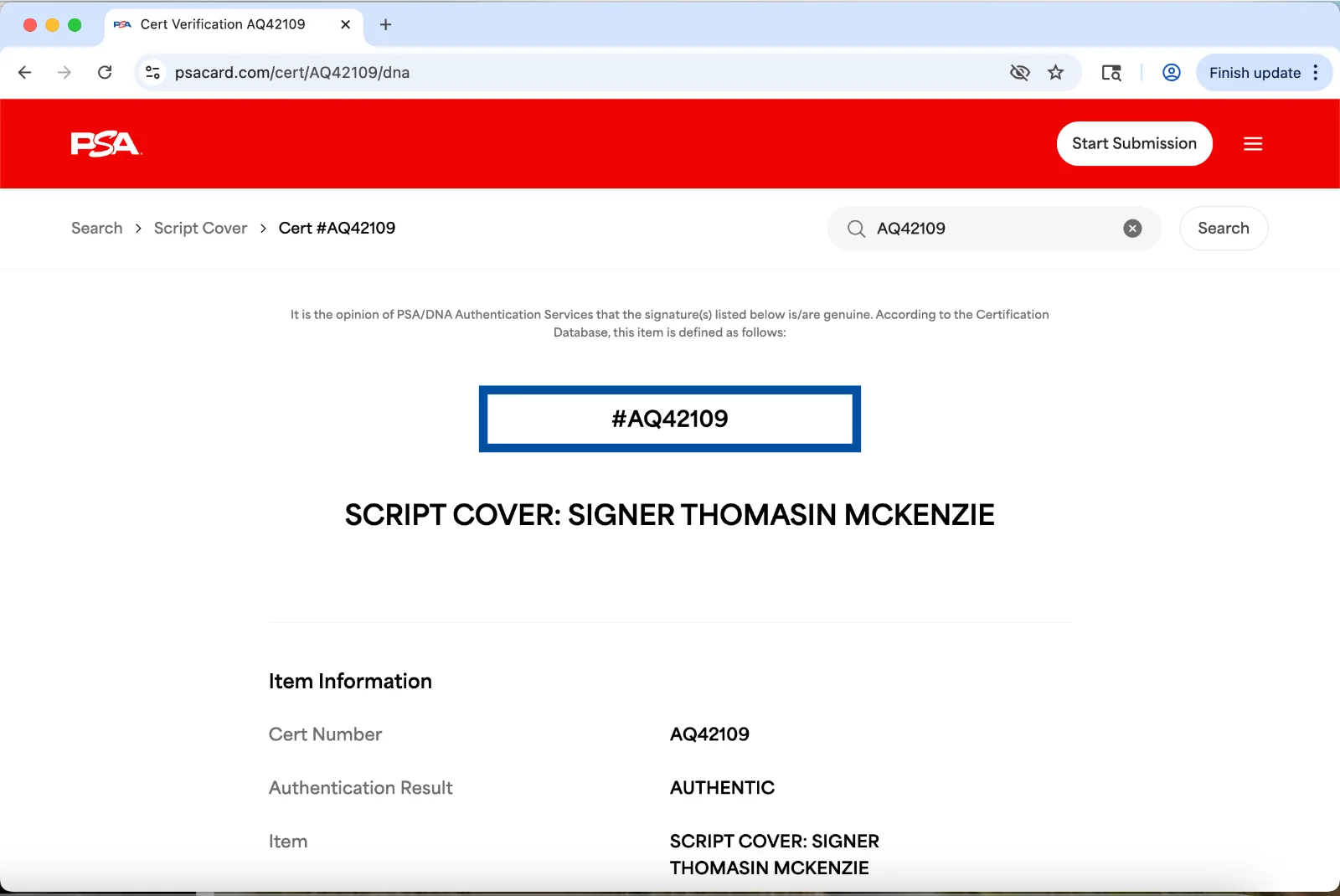 Thomasin McKenzie — Thomasin McKenzie signed Last Night in Soho script full 116 pages PSA autograph, image 3