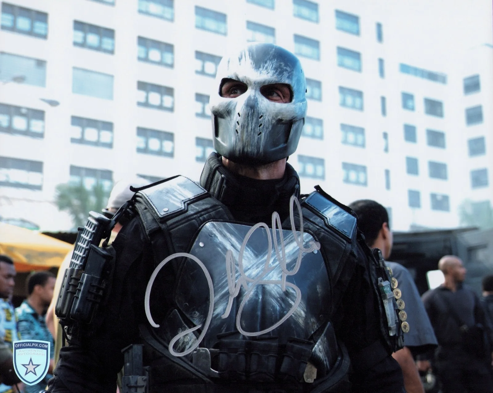 Frank Grillo — Signed Frank Grillo Marvel Captain America Crossbones 8x10 w/ Official Pix COA
