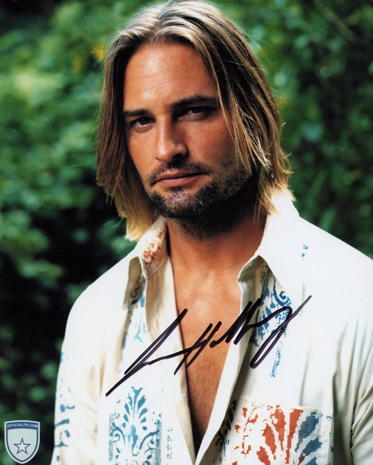 Josh Holloway — Signed Josh Holloway Lost James "Sawyer" Ford 8x10 w/ Official Pix COA