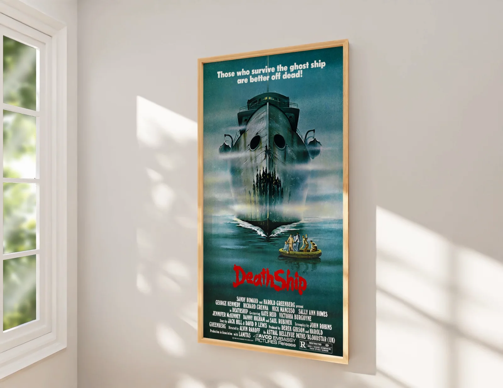 Death Ship - 1980 Adventure / Horror Restored 27.2" x 41" US One Sheet Poster, изображение 2
