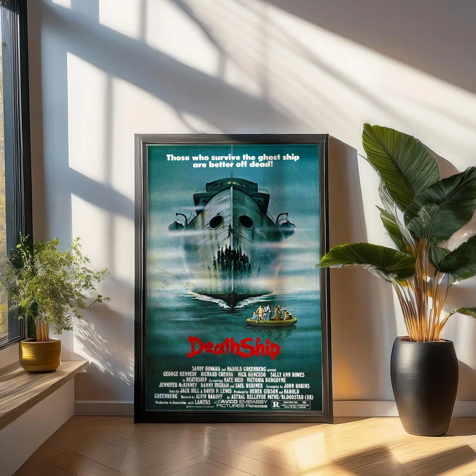 Death Ship - 1980 Adventure / Horror Restored 27.2" x 41" US One Sheet Poster, изображение 3