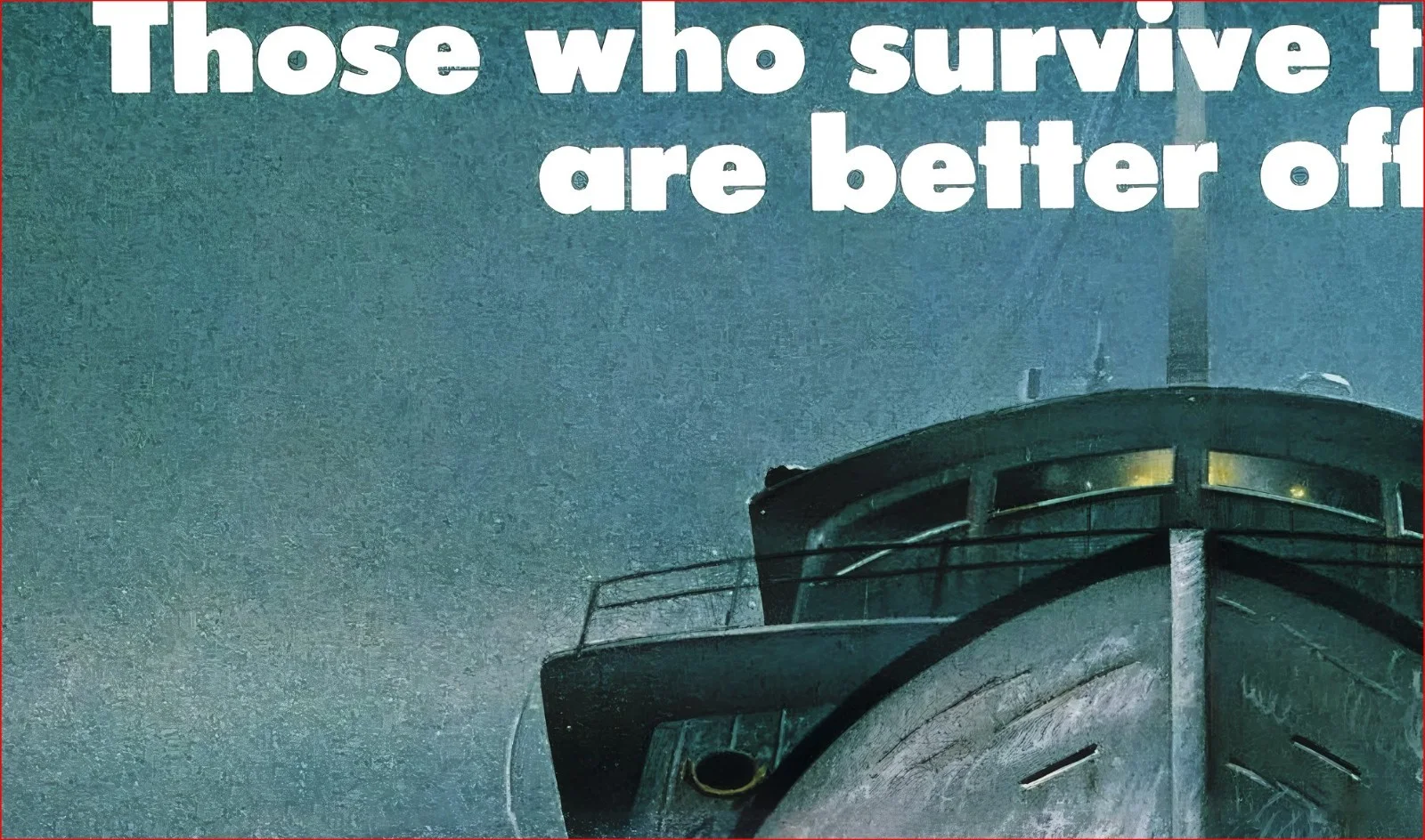 Death Ship - 1980 Adventure / Horror Restored 27.2" x 41" US One Sheet Poster, изображение 4