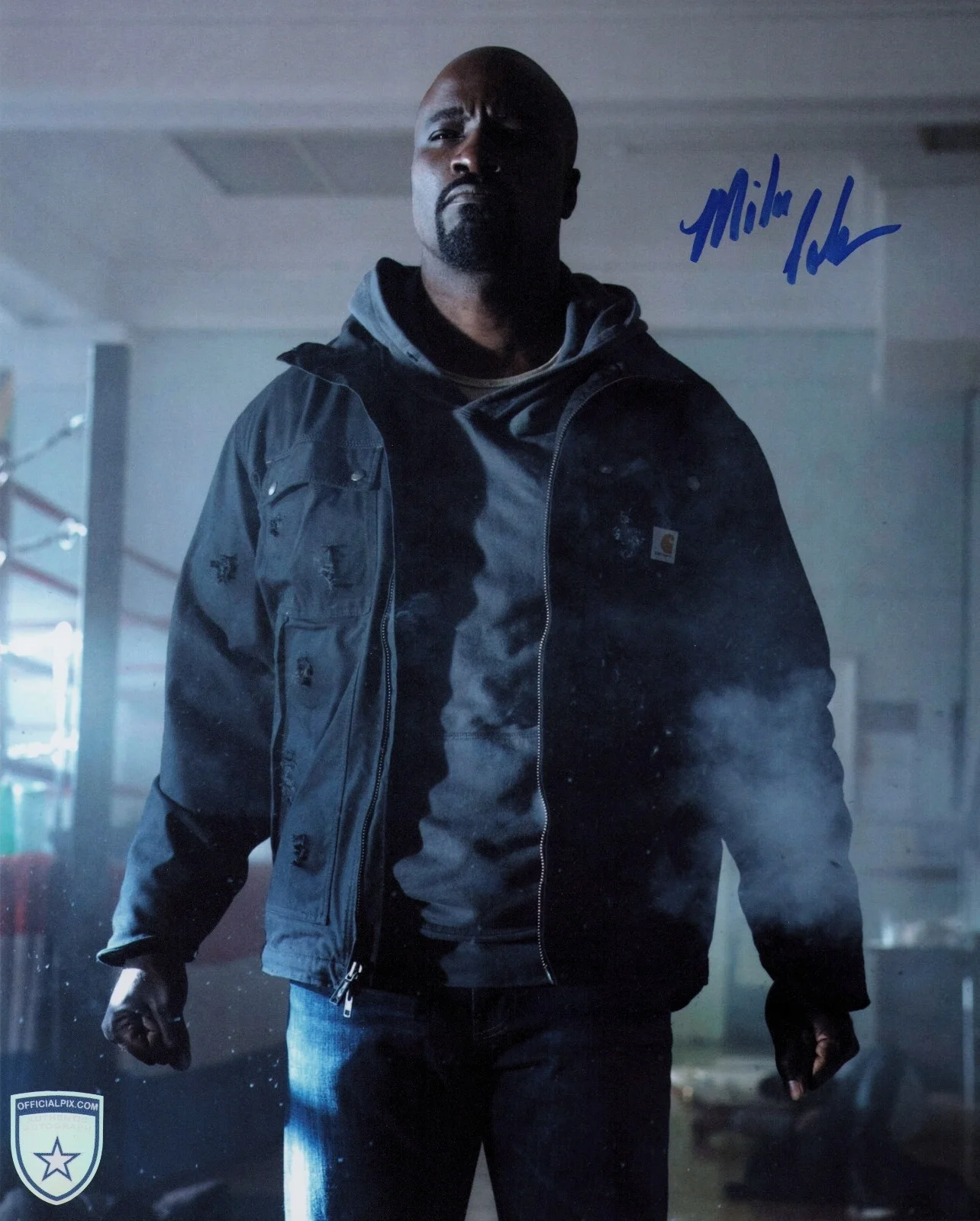 Mike Colter — Signed Mike Colter Marvel Luke Cage Autograph 8x10 w/ Official Pix COA
