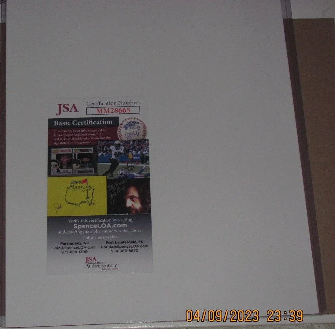 Elvira — Elvira Mistress of the Dark Signed 8x10 Glossy Photo JSA Authenticated, изображение 2