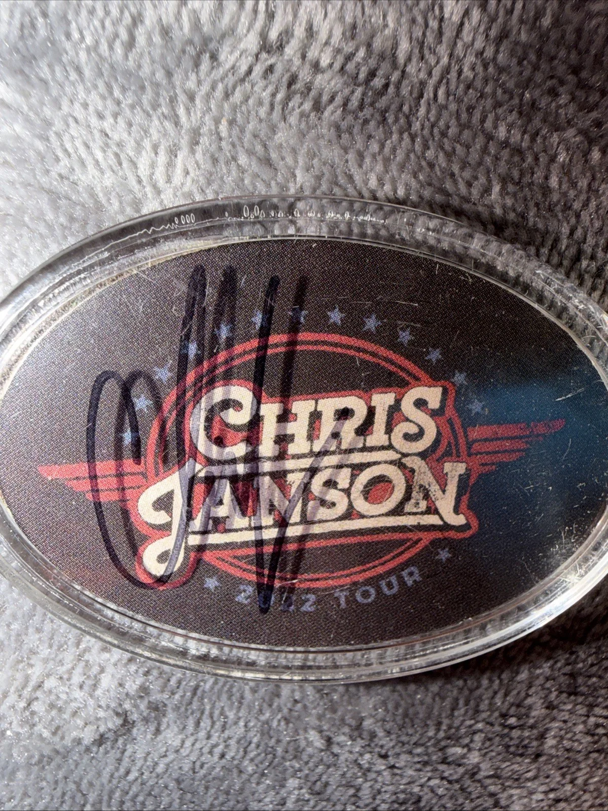 Chris Janson Autographed Key Fob, image 3