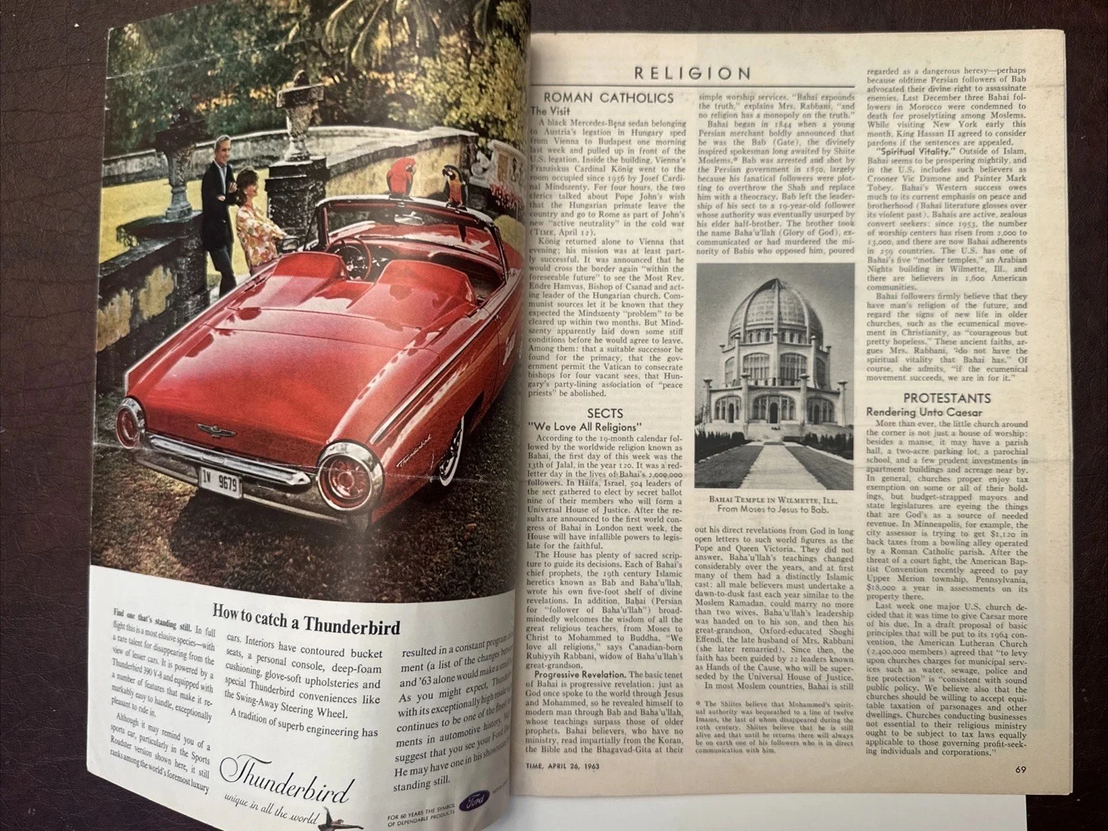 1963 SIGNED Richard Burton Time Magazine Cover/Article Rare, image 4