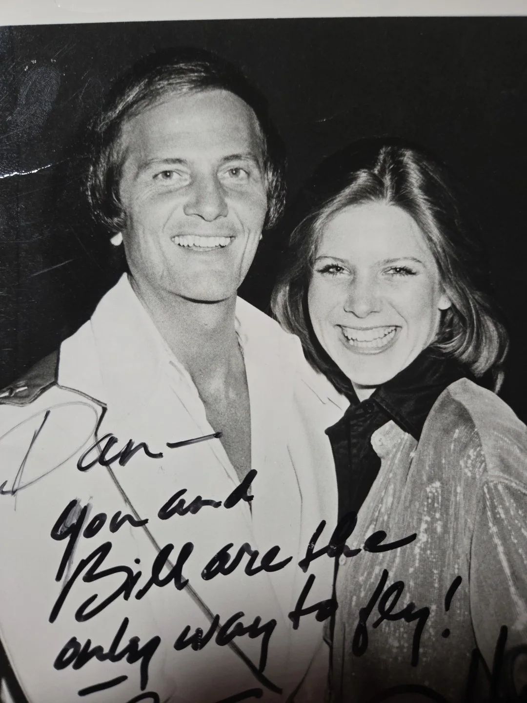 Vintage Pat Boone Debby Boone Dual Signed 8x10 Photo Autographed, изображение 4