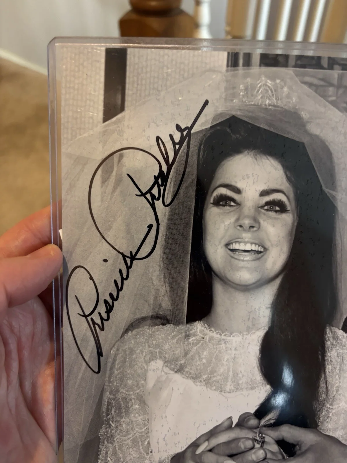 Autographed Priscilla Presley Signed 8x10 Photo Elvis Presley JSA COA King, изображение 3