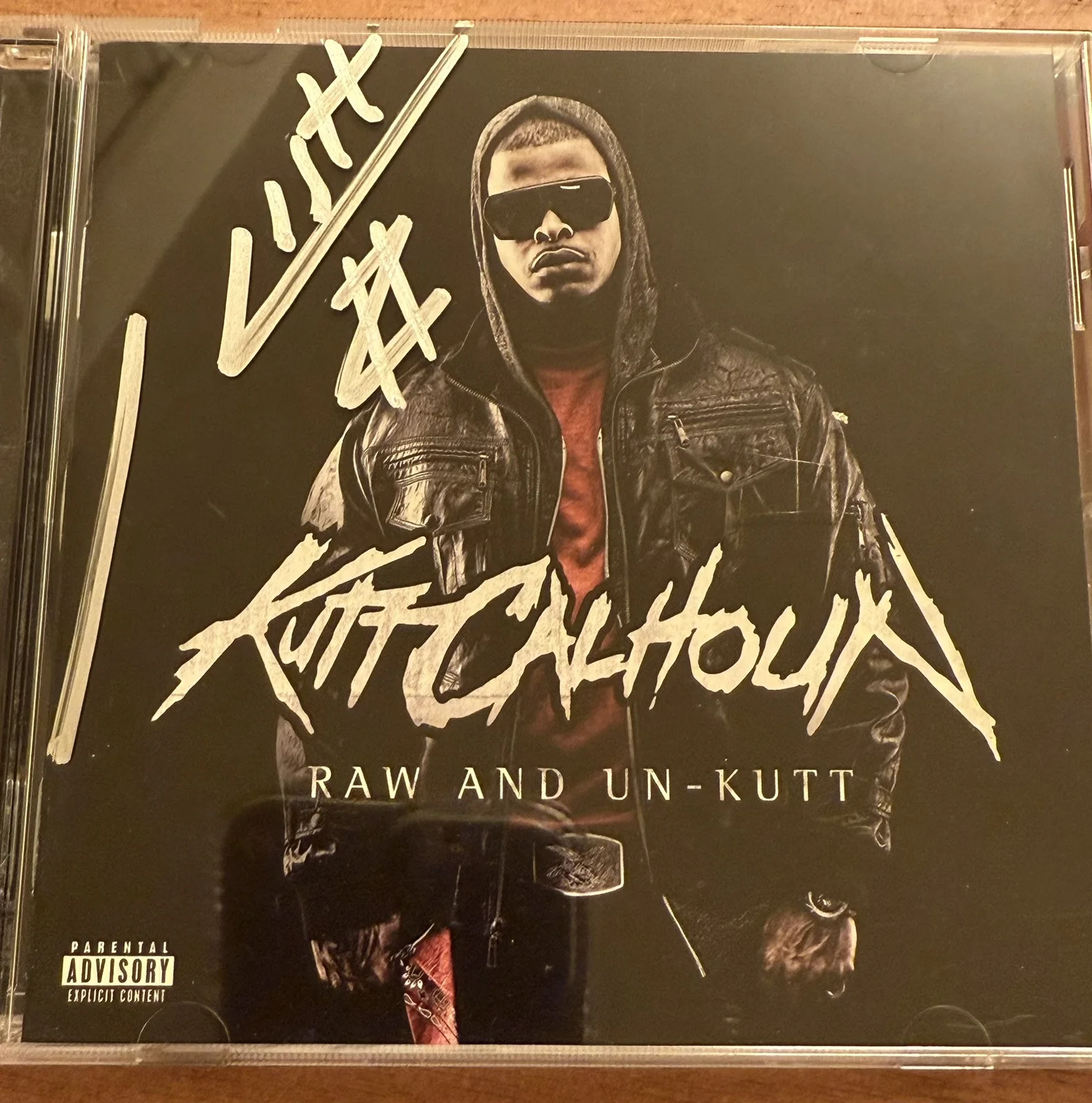 Kutt Calhoun - Raw And Un-Kutt CD SIGNED Tech N9ne Strange Music Hip Hop Rap, изображение 2