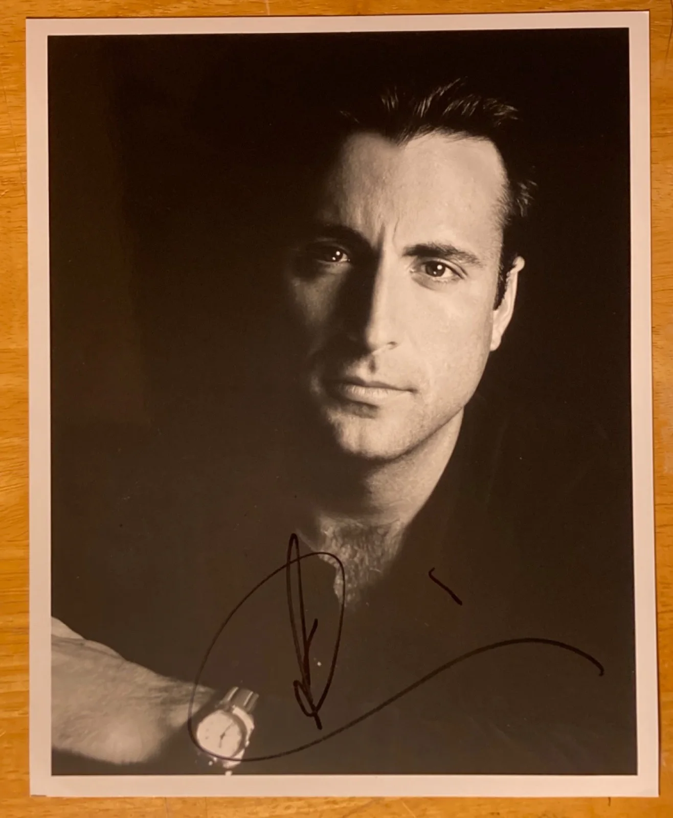 Hand SIGNED Andy Garcia 8x10 Photo - The Godfather 3, Untouchables, Jennifer 8, изображение 2