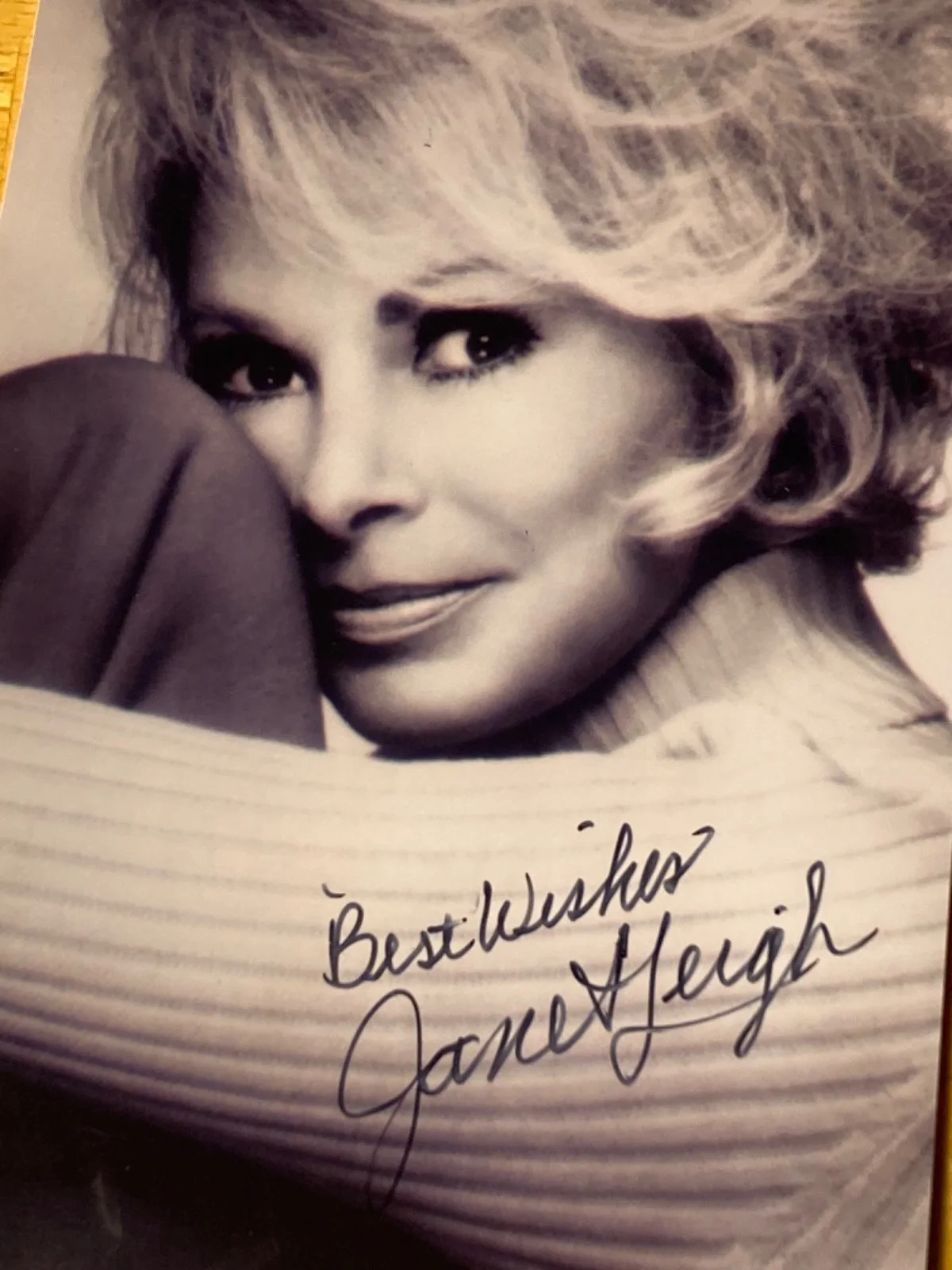 Hand SIGNED Janet Leigh 5x3.5 Photo - Psycho, Jet Pilot, Touch of Evil, Safari,, image 3