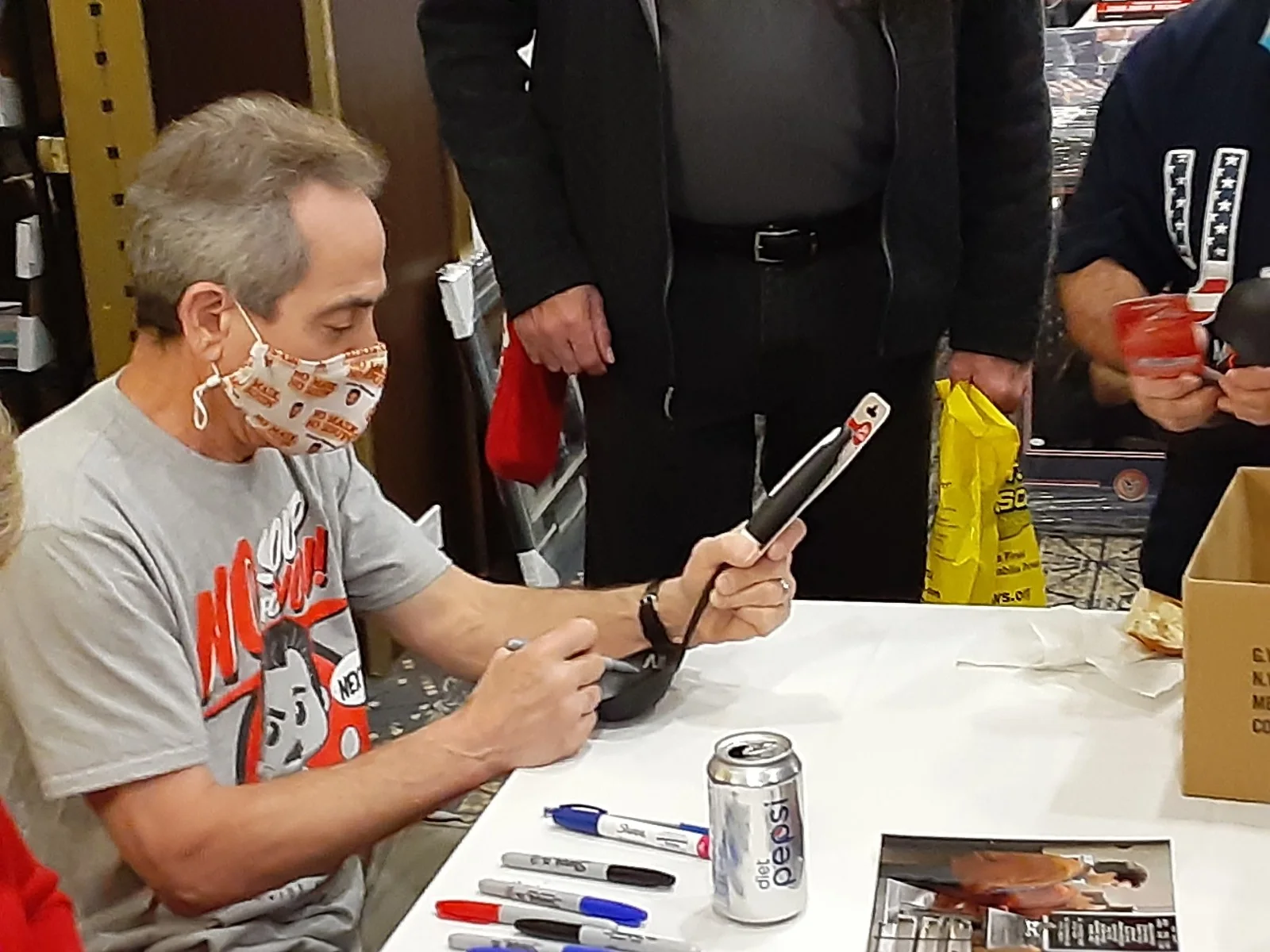 Soup Nazi — Seinfeld Soup Nazi autographed soup ladle No Soup for you added JSA Certified, изображение 5
