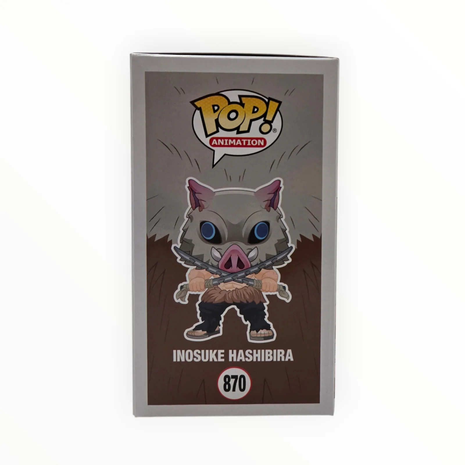 Bryce Papenbrook — Inosuke Signed Funko Demon Slayer Bryce Papenbrook Autograph #870 JSA COA 7, изображение 4