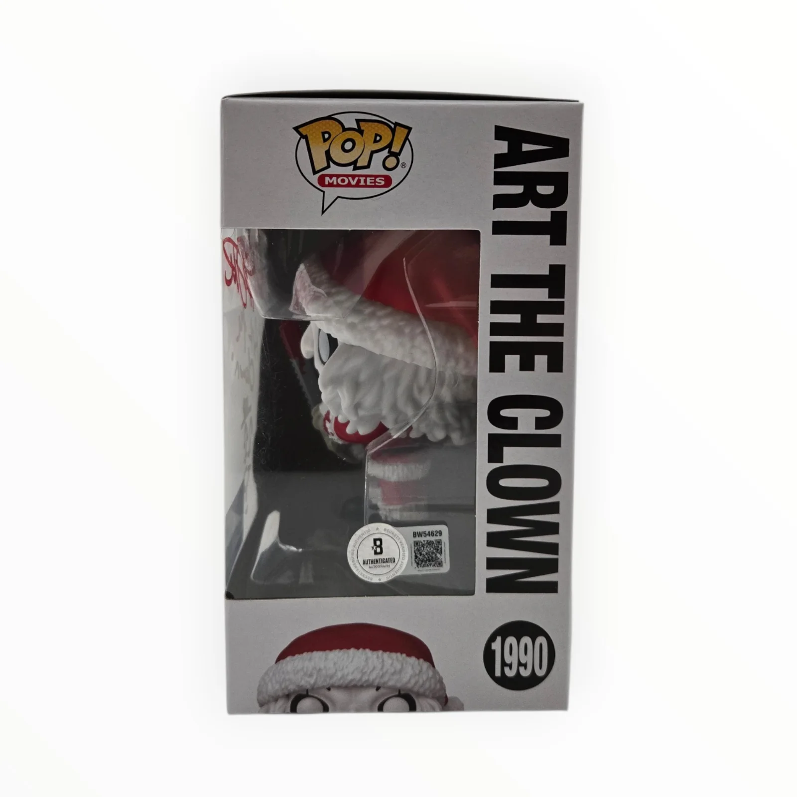 David Howard Thornton — David Howard Thornton Signed Funko Pop Terrifier Art Clown #1990 Beckett 29, изображение 2