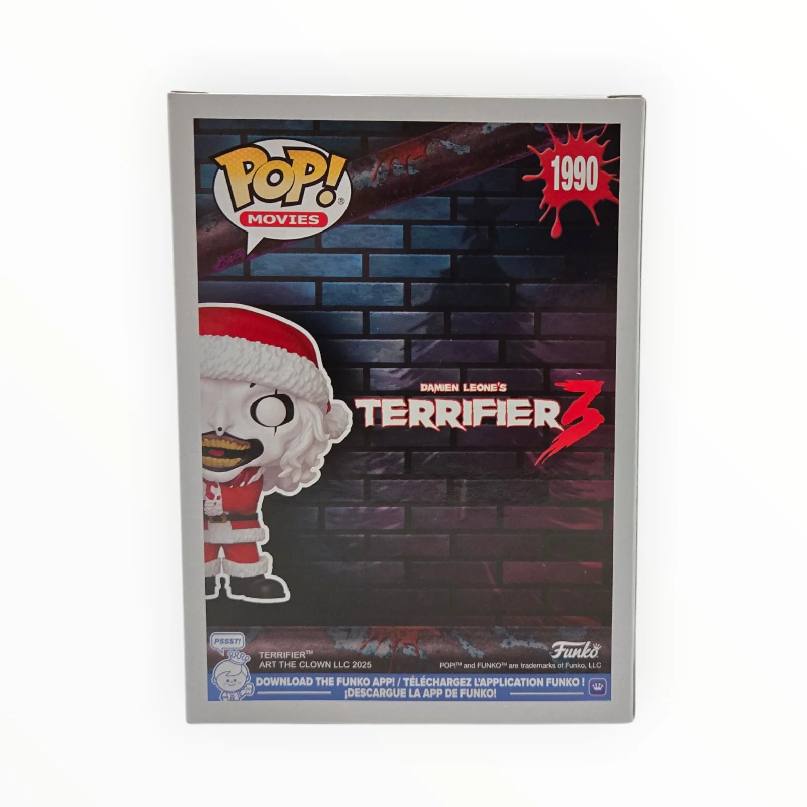 David Howard Thornton — David Howard Thornton Signed Funko Pop Terrifier Art Clown #1990 Beckett 29, изображение 3