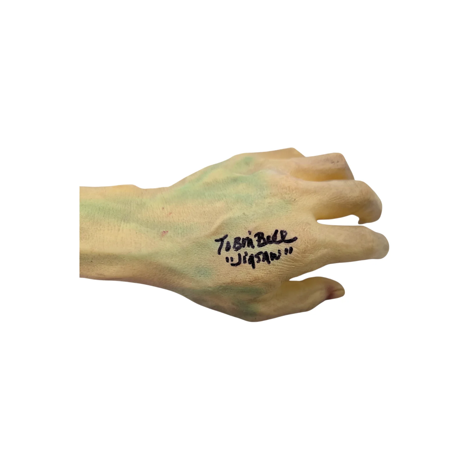 Tobin Bell — Tobin Bell Signed SAW Jigsaw Hand Prop Autograph Horror Beckett COA 269, изображение 2