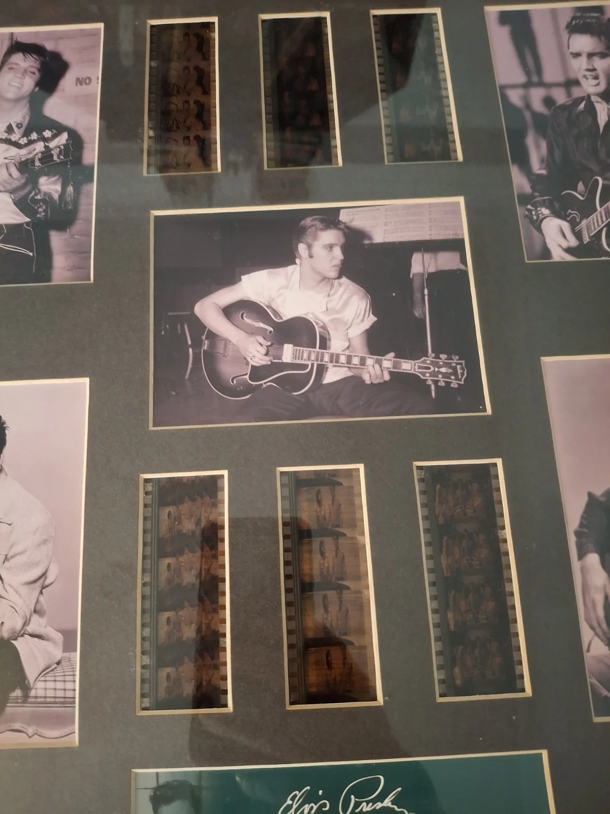 Rare Elvis Presley Film Cell Montage Framed Display Limited Edition #99/2500, image 3