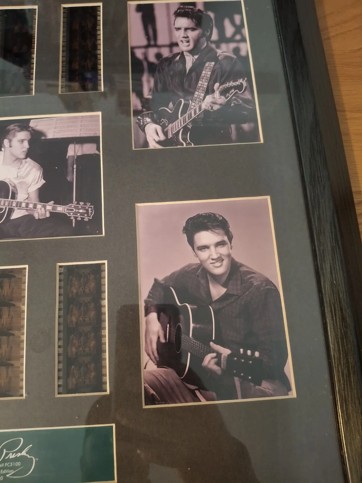 Rare Elvis Presley Film Cell Montage Framed Display Limited Edition #99/2500, image 4