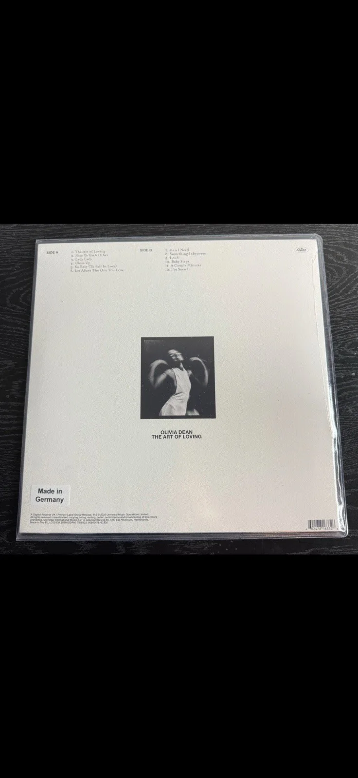 Olivia Dean “The Art of Loving” Signed Autographed Lilac Vinyl Numbered /300, изображение 4