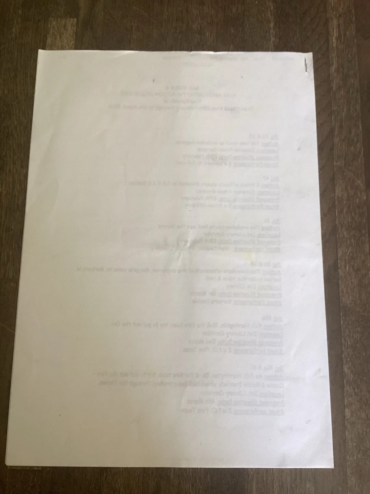 BAD GIRLS 28 February 2002 S4 TV Filming Production Call Sheet Set & Information, изображение 3