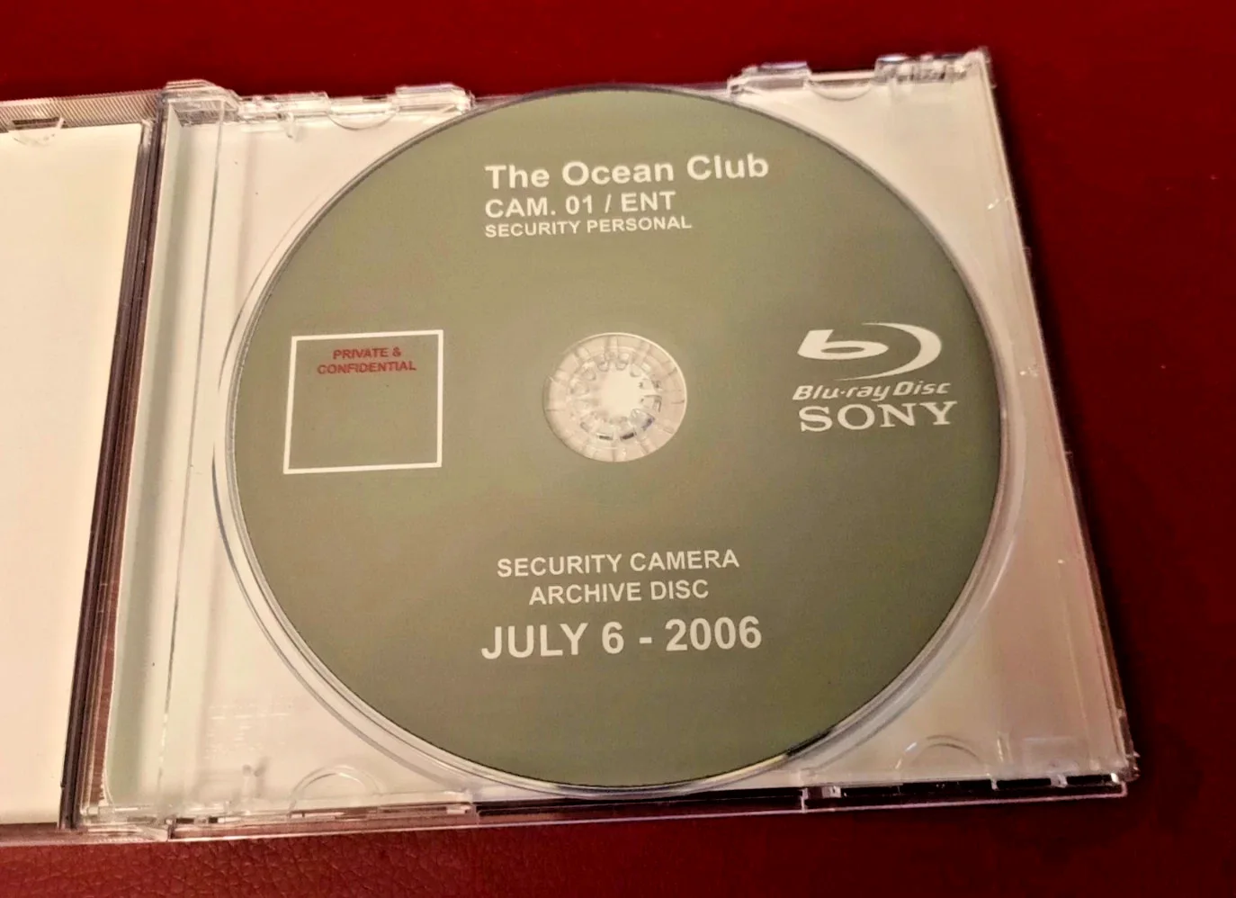 PROP - James Bond - Casino Royale Hotel Surveillance DVD - fan inspired, изображение 3