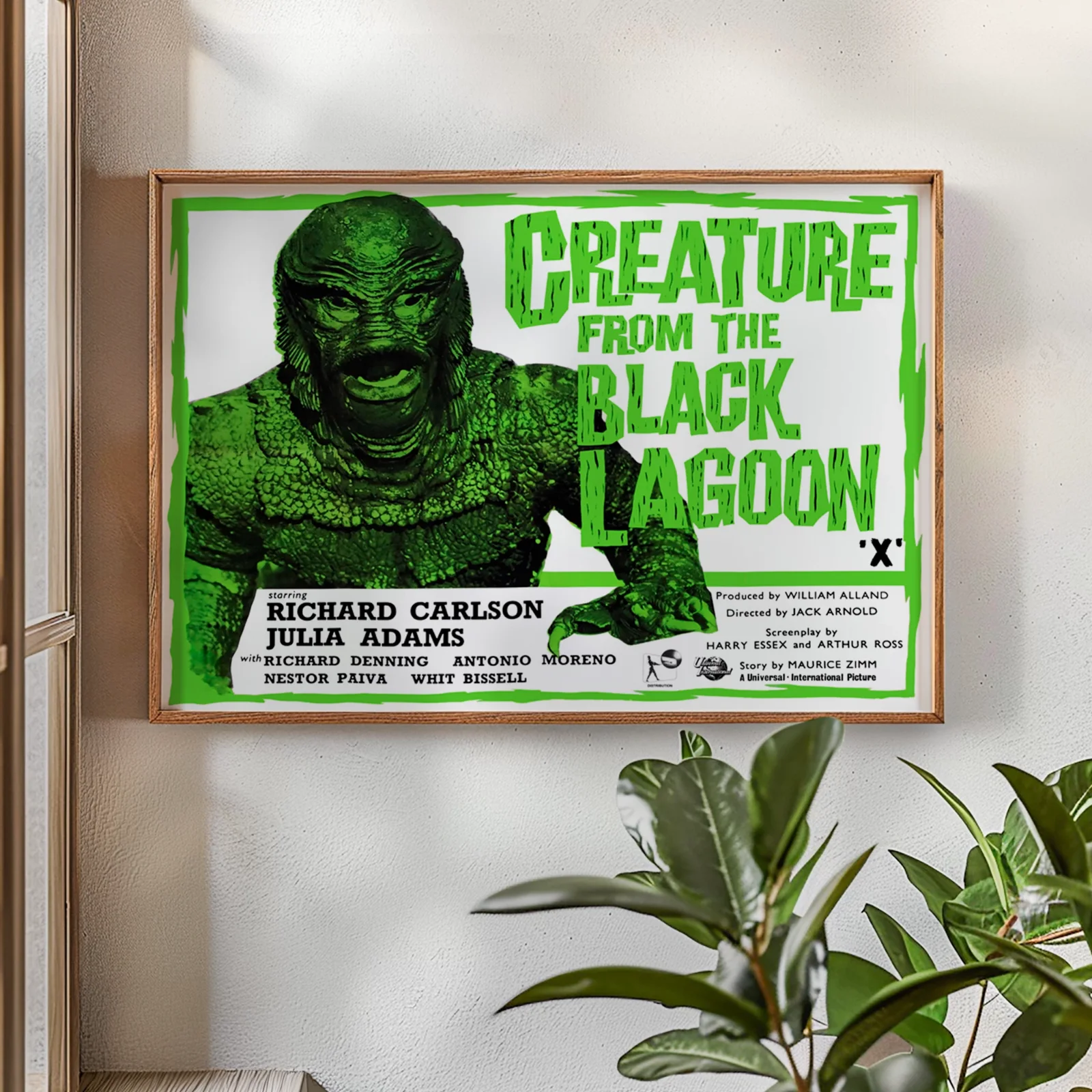 Creature from the Black Lagoon - 1954 Sci-Fi Restored 30" x 40" UK Quad Poster, изображение 2